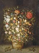 unknow artist Still Life with Flowers oil painting reproduction